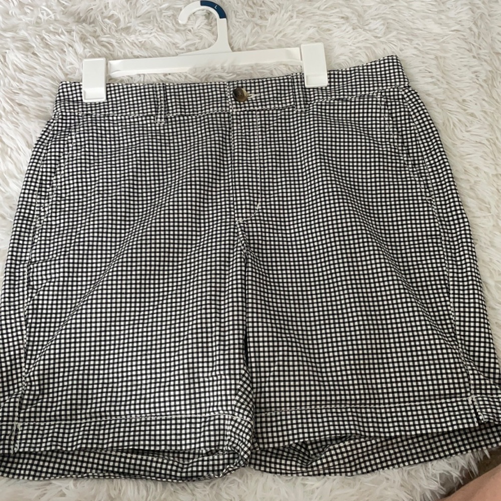 old navy plaid shorts